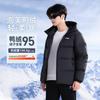 Li Ning Down Jackets Unisex Black Moderate AYMV709-1
