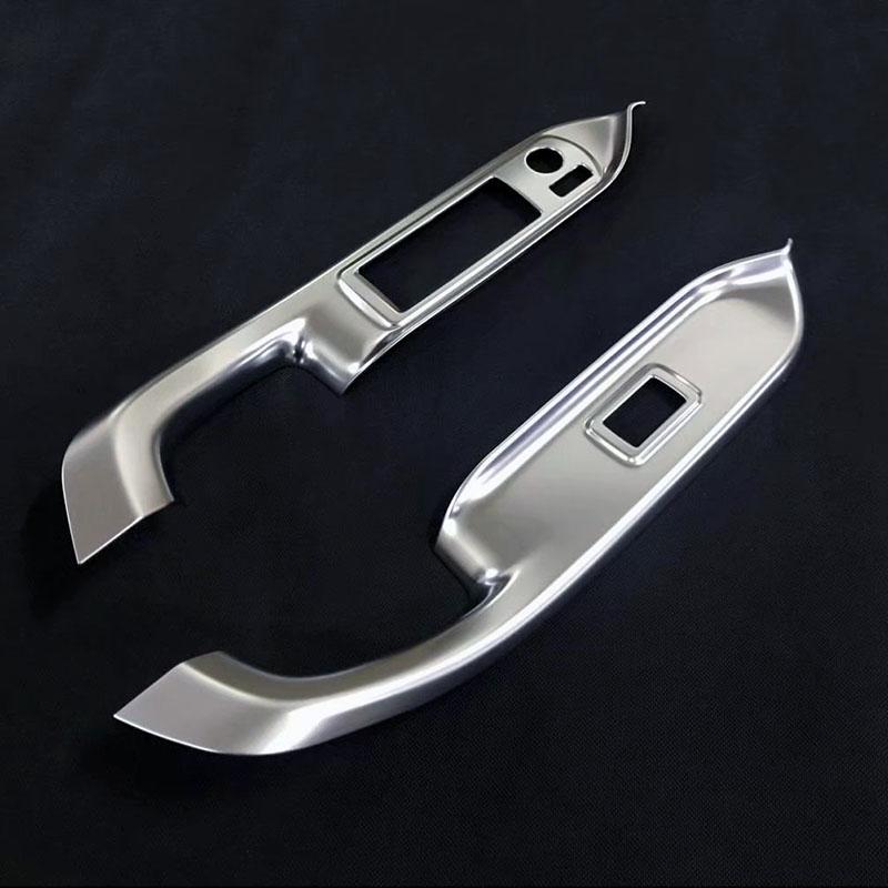 Decorație pentru comutator de ridicare a geamului cu ornamente cromate ABS, capac panou regulator pentru Toyota Voxy Noah pentru Toyota Voxy Noah R80 RHD