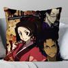 Vintage Samurai Champloo Anime Pillow Case Fashion Square Pillowcase Bedroom Sofa Room Ins Decoration Leisure