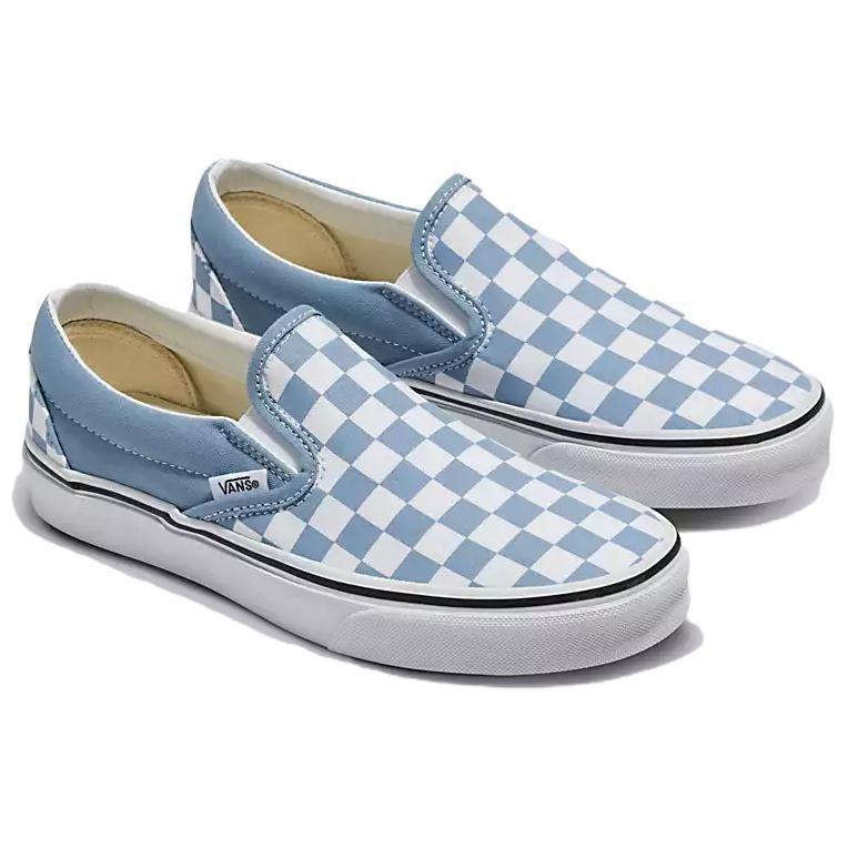 Slip-On Klassische Vans 'Color Theory Checkerboard - Dusty Blue' VN000BVZDSB