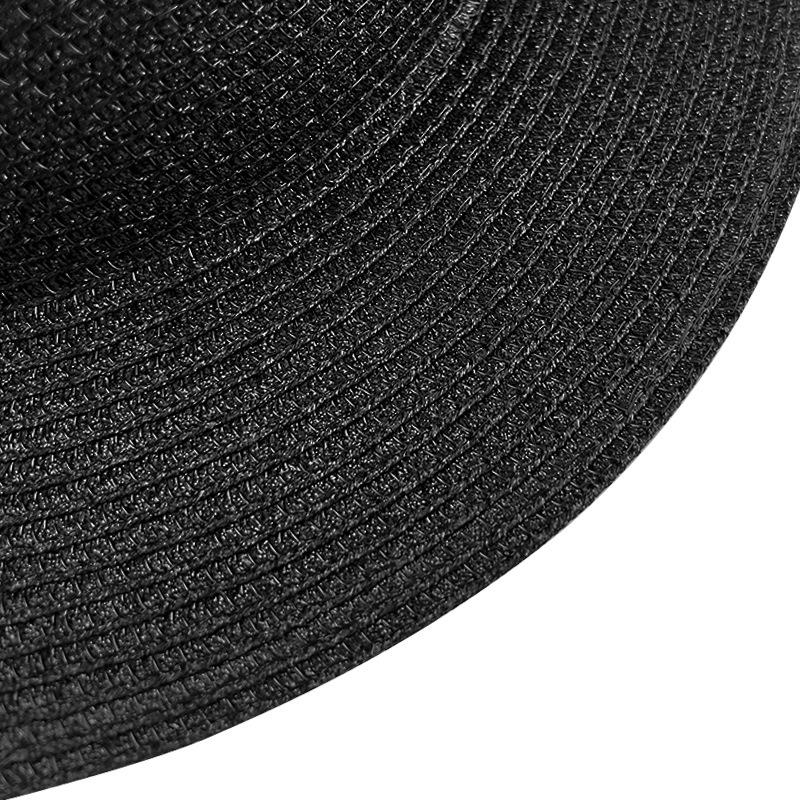 Unisex Panama Silver Silk Shiny Raffia Cowboy Fedora Hat