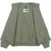The North Face Logo Embroidered Stand Collar Zip Long Sleeve Loose Jacket Men Jackets Olive-Green NJ3BQ54K