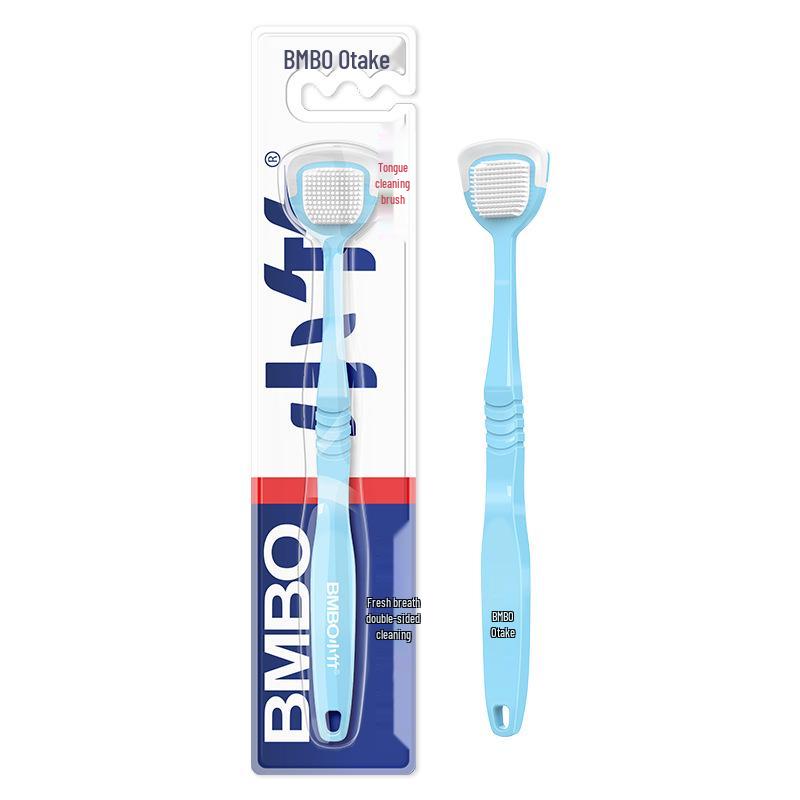 Compact Bamboo Tongue Scraper for Gentle Oral Care