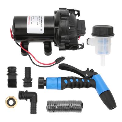 Zestaw pompy do mycia 24V 5.0GPM 70PSI 137.8ft Wysokość podnoszenia Pompa do mycia pokładu do kampera, łodzi morskiej, jachtu