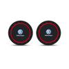 For Volkswagen VW 2PC PVC Silicone Car Coaster Water Cup Slot Non-Slip Pad Drink Mat For Volkswagen VW Golf 7 MK7 Golf 6 MK6 Tiguan Polo CC JettaNO3 