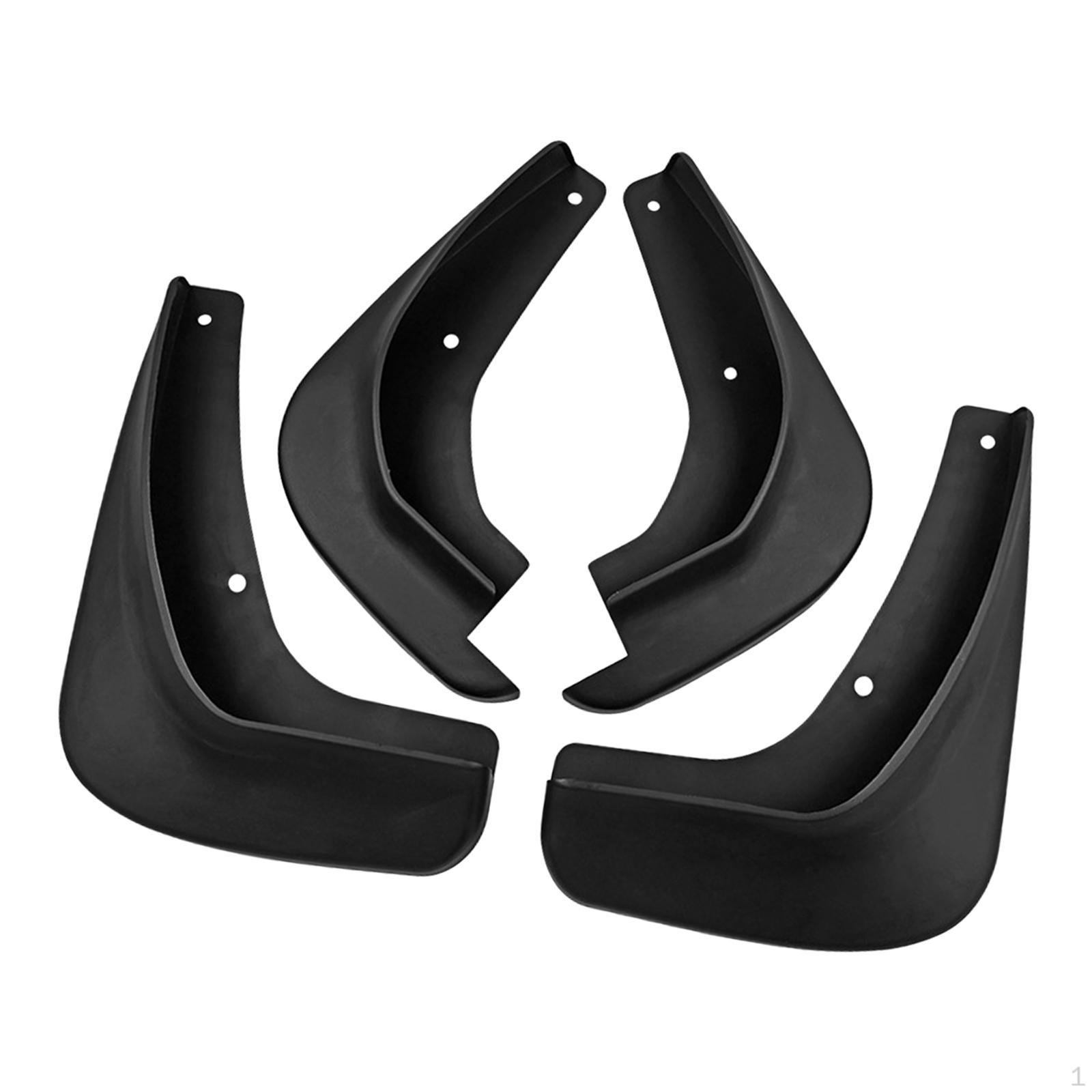 

4 Pieces Car Mud Flaps Mudguards Sediment Protection Replace Mudflaps Splash Guards for MK4