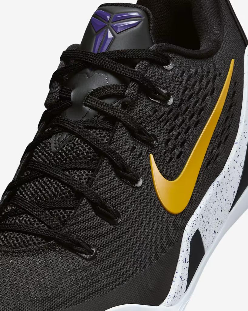 IH1401-002 Nike Kobe 9 Elite Low EM Protro Black White University Gold (Men's)
