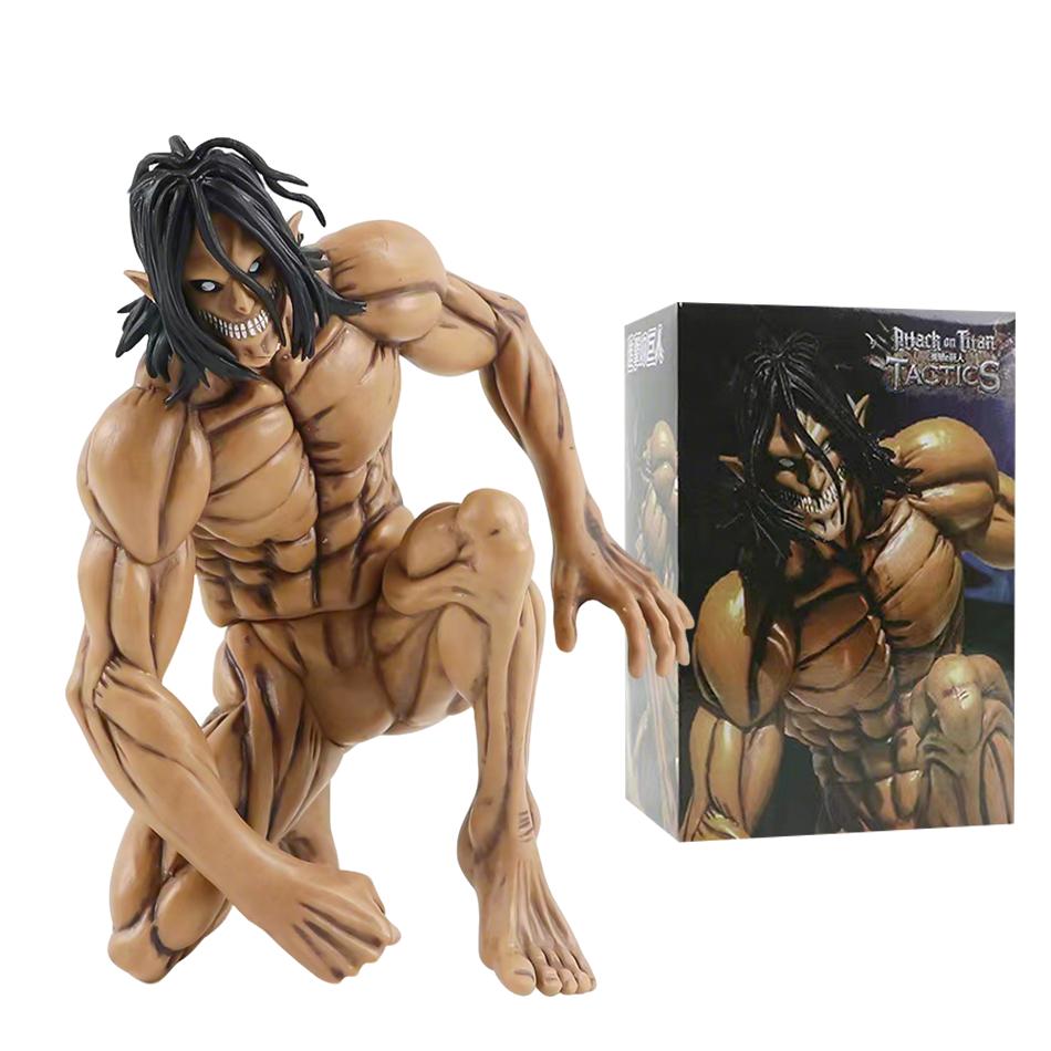 Anime Attack On Titan Figure Eren Jaeger/Levi Giant Ver. Action Figure Collectible Model Figure ToysHandmade Ornaments Gift