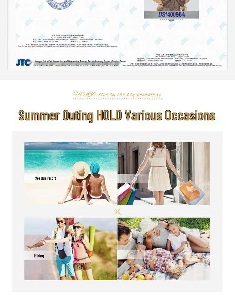 Korean Style Women's Foldable Wide Brim Beach Sun Hat