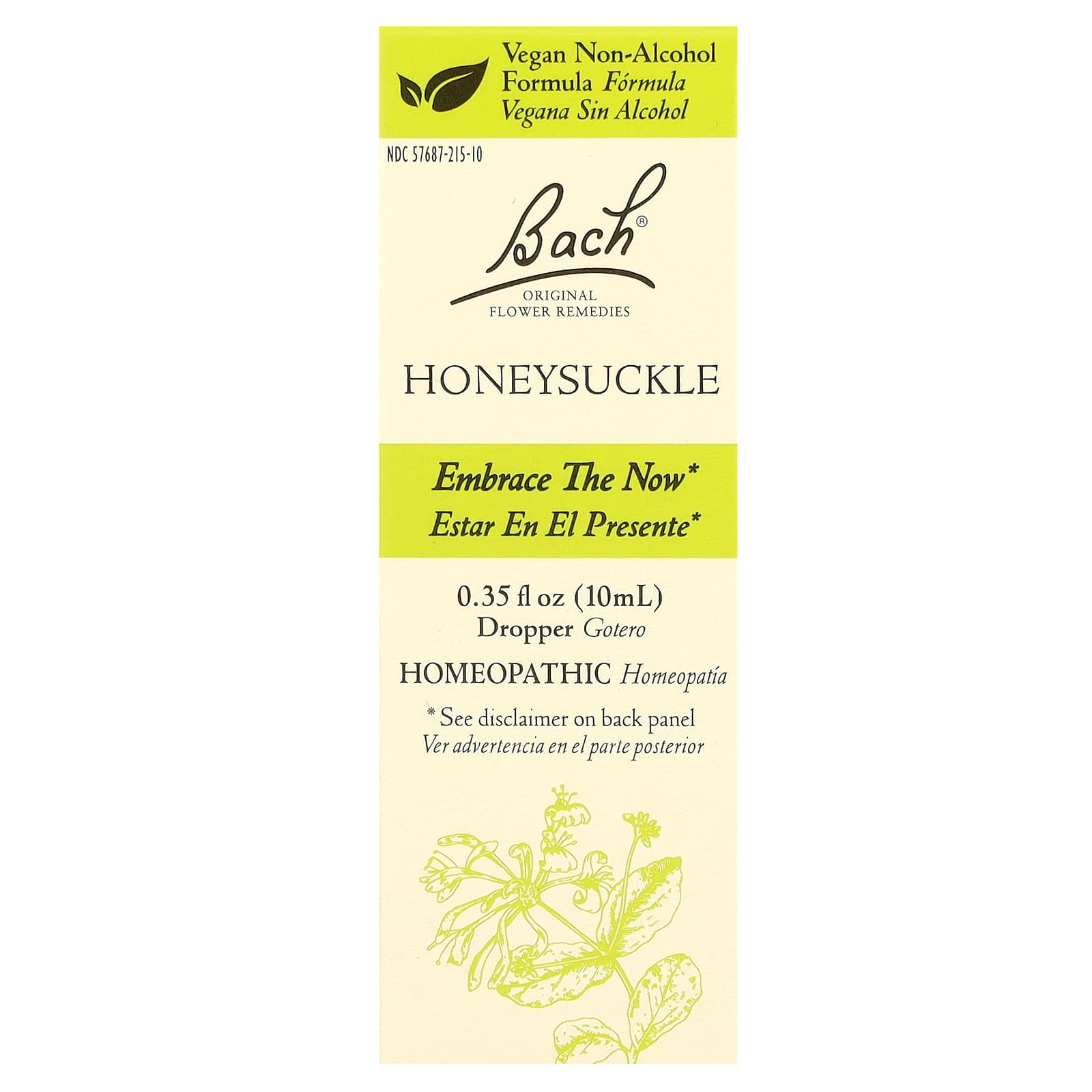 

Original Flower Remedies, Honeysuckle, 10Ml (0.35Fl Oz)