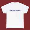 Renesas Electronics Men's White Size S-5XL