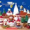 Ornamento di Natale Zakka Gatto Giapponese: Giocattolo Creativo in Resina Blind Box e Regalo Decorativo Trendy.