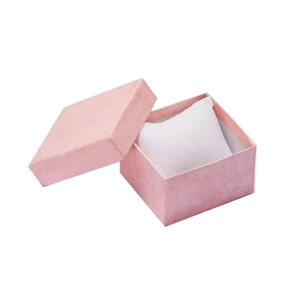 Jewelry Organizer Fine Texture Shockproof Display Cardboard Jewelry Storage Box   Gift Box  for Travel