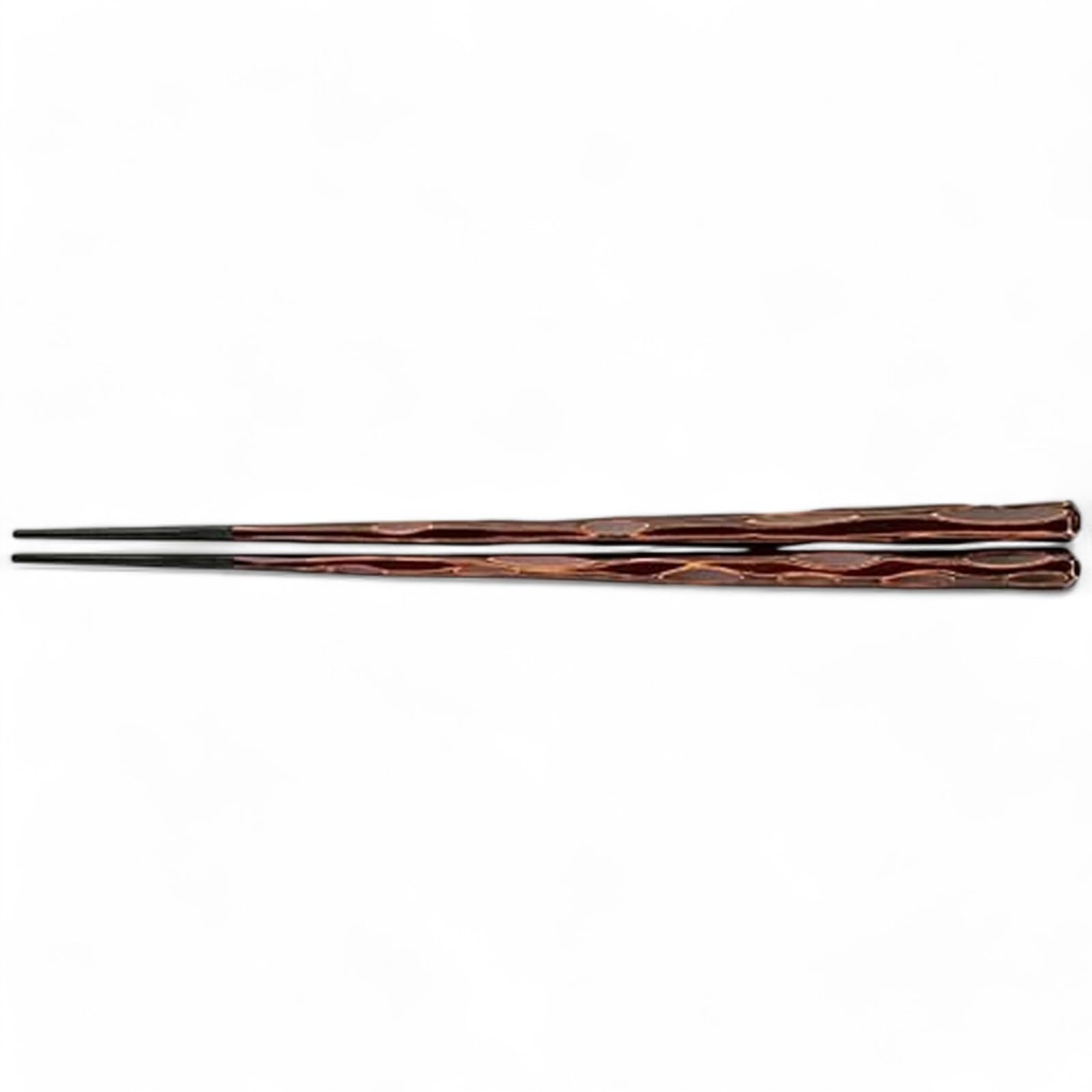 

Chopsticks PBT 24cm Hexagonal Carving Tochigi Made in Japan Dishwasher Safe J-kitchens (Hashi) One-Cut