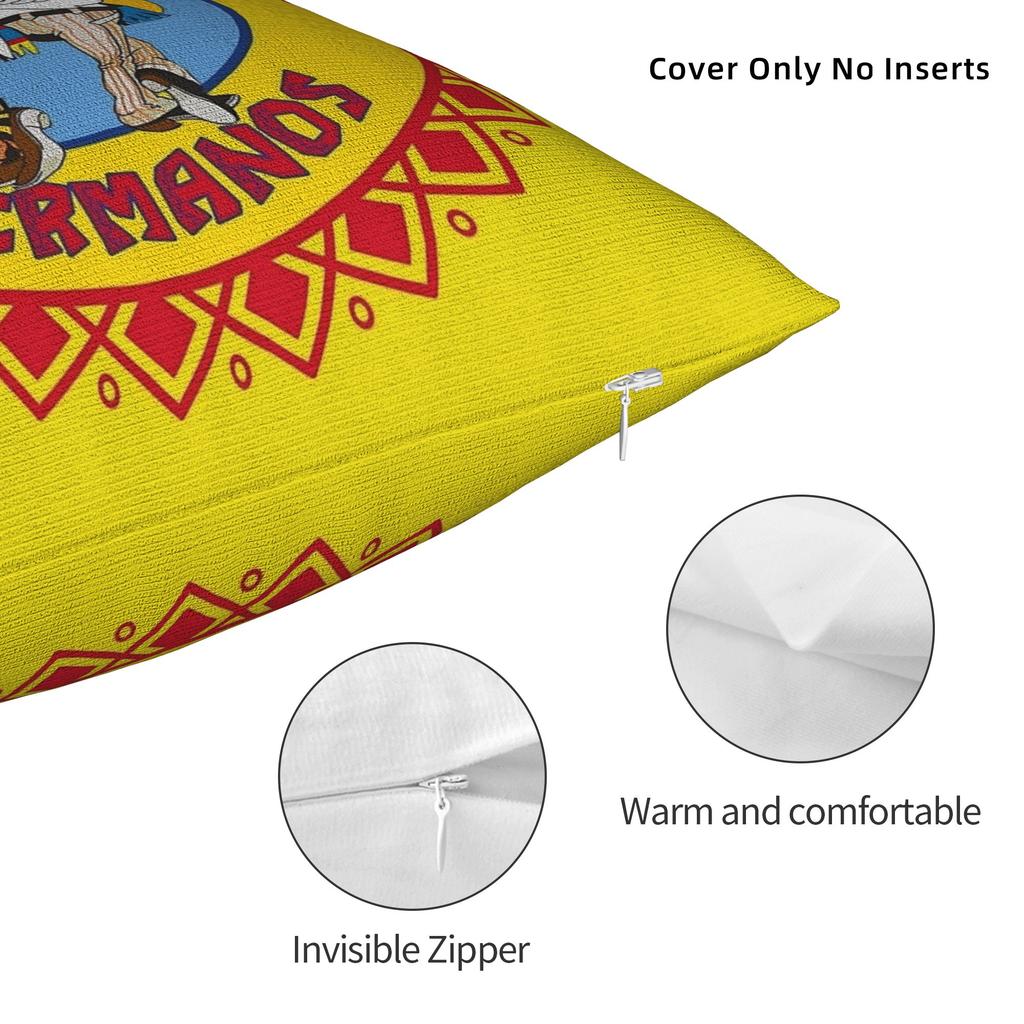 Los Pollos Hermanos  Pillow Cover  Graphic Cushion Cover Kawaii Pillow Case For Sofa Home Decoration