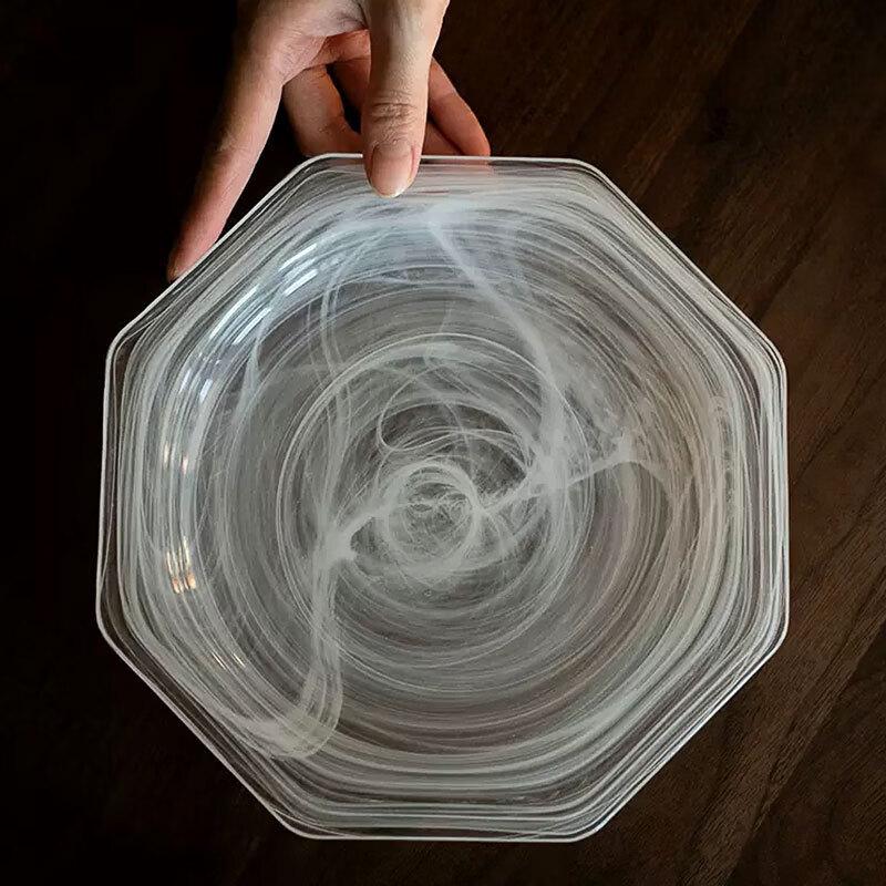 Gaiye Creative Glass Serving Tray