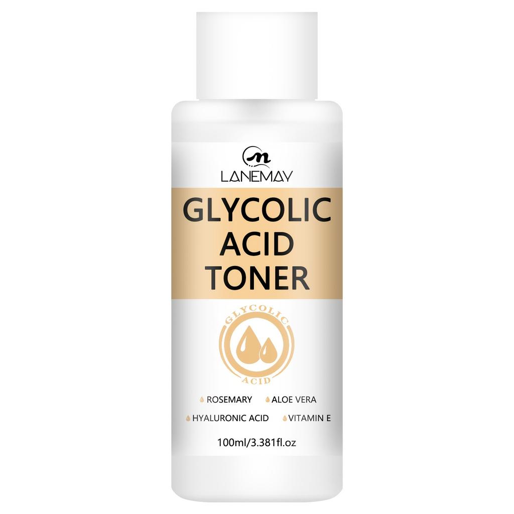 Glycolic Acid Toner - Control Excess Oil, Rich In Aloe Vera and Vitamin C,Improve Dry and Firm Skin Non-Greasy and Easy To Apply Makeup Later