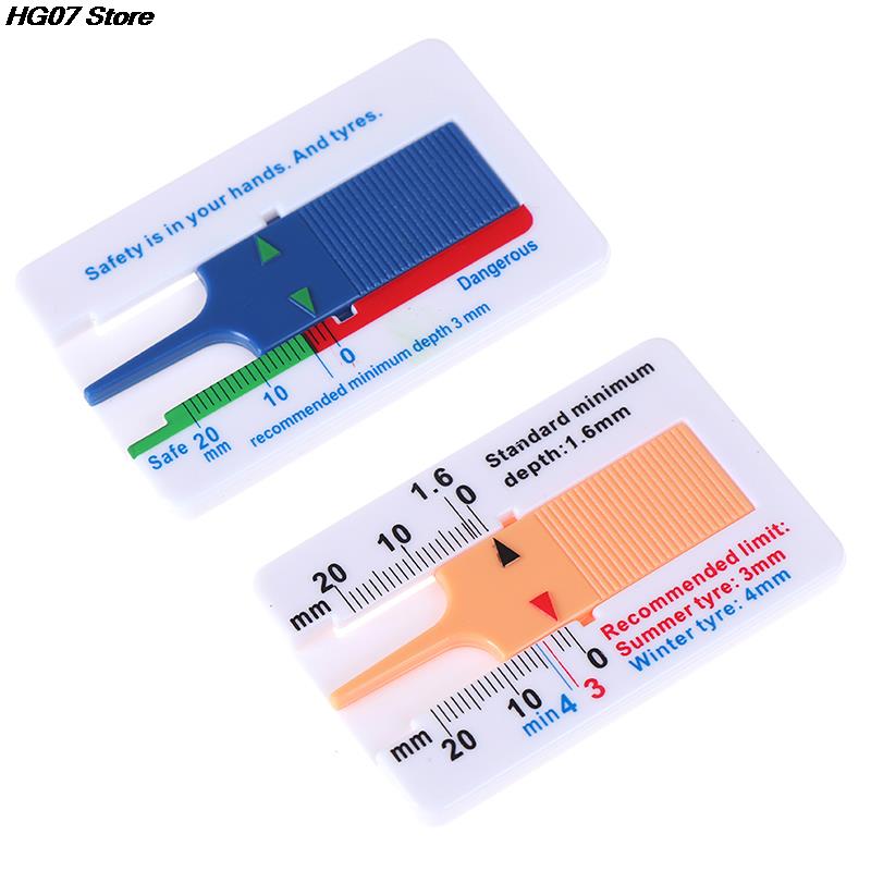 High Quality Depth Gauge Car Tyre Tire Tread Depth Gauge Meter Measurer Tool 0-20mm
