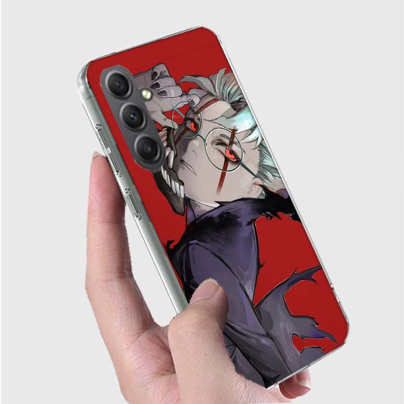 Anime D-DandadanS Okarun Phone Case for Samsung A16 A26 A36 A56 A17 A37 A57 A07 A06 A02S A03 A04S A05S Galaxy Note 20 10 A50S A7