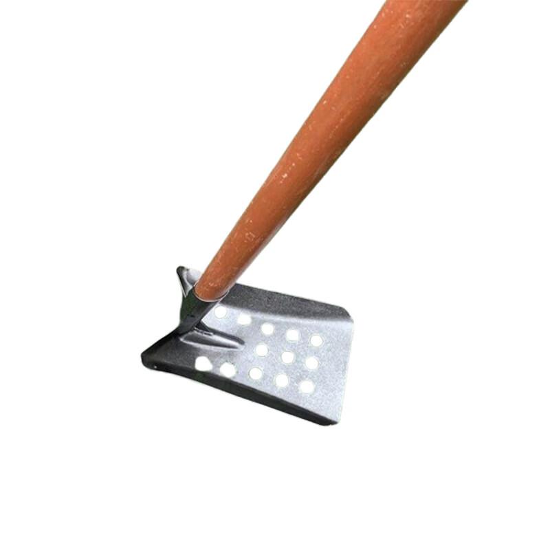 HNYH Perforated Sludge Cleaning Shovel with Wooden Handle