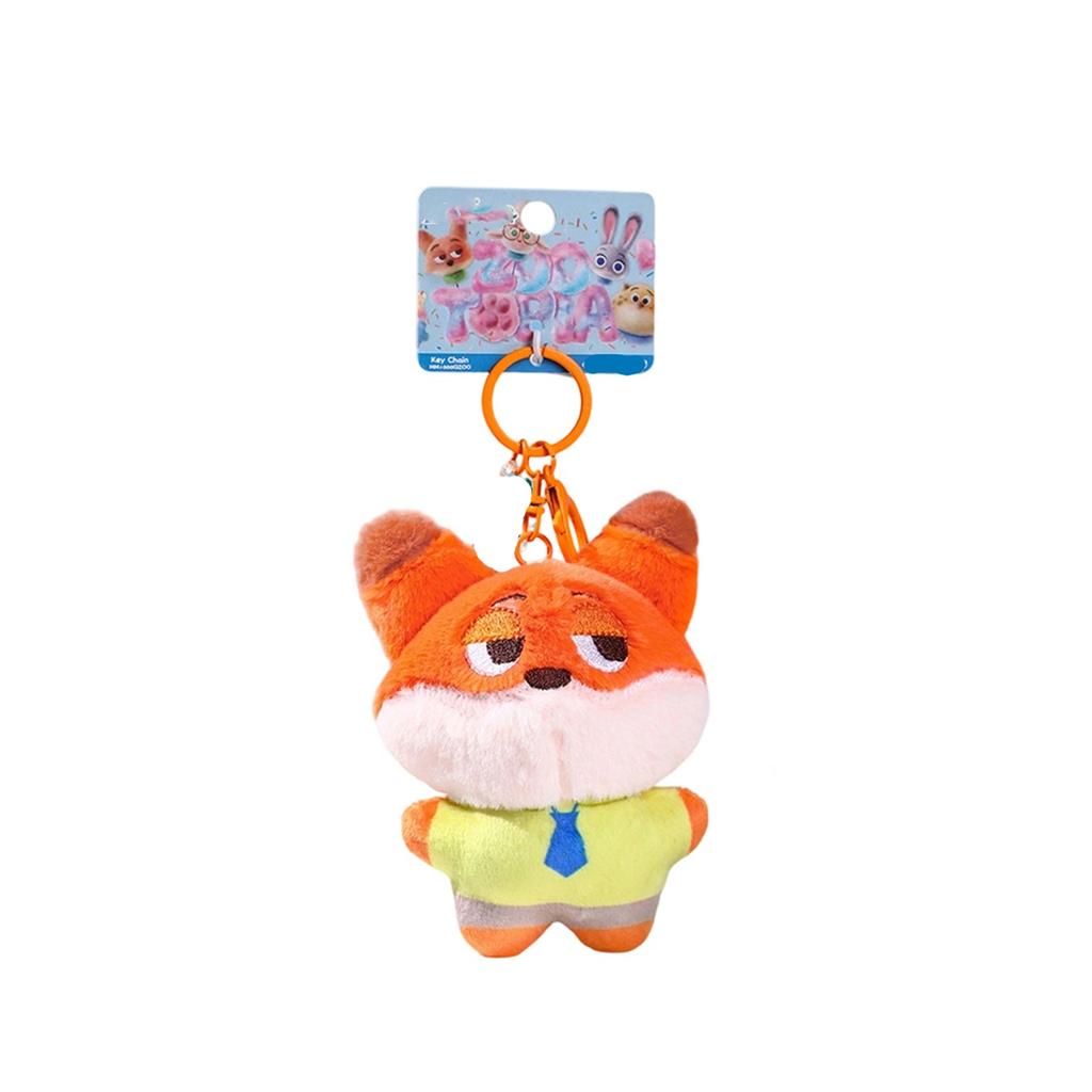 Doll Bag Pendant Women's Plush Squeaking Doll Backpack Keychain