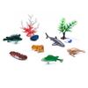 56-Piece Underwater World Model Set - Mini Marine Animals, Coral, Octopus, Nautilus, Crab, Lobster, Starfish, Ocean Model Animal