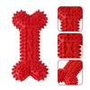 1PC Dog Chew Toys Bone Shaped Dog Chew Toys Teeth Cleaning Chew Toys Dog Rubber Toothbrush Stick Chew Toys For Training Toys