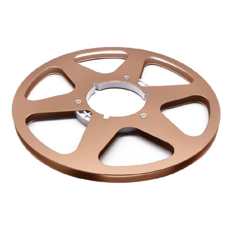 Aluminum 6 Hole Reel With 10.5Inch Empty Tape Nab Hub Disk For Studio Recording Equipment
