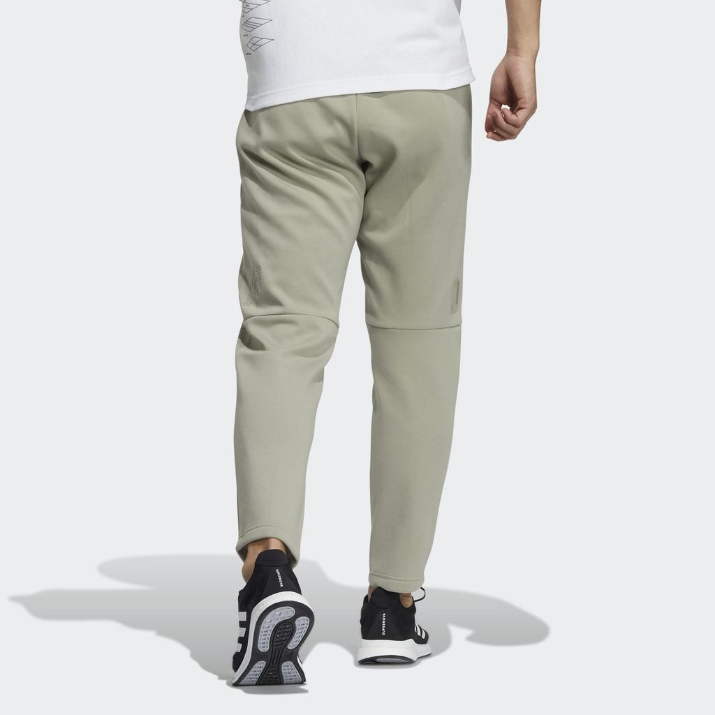 adidas Wu Ji Collection Knitted Sweatpants Men's Khaki Moderate Straight Fit Pants H39282