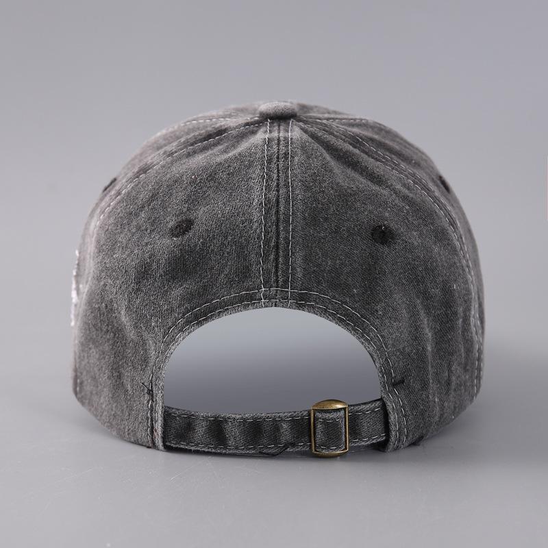 Berretto da Baseball Ricamato Snapback Regolabile Tessuto Traspirante Ideale per Tempo Libero all'Aperto e Abbigliamento da Vacanza Berretto Casual