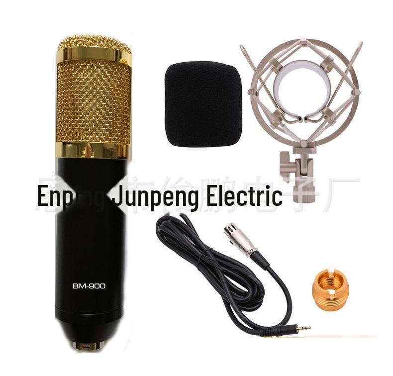 BM-900 Condenser Microphone: Computer Recording, Karaoke, Cross-Border Hot Sale
