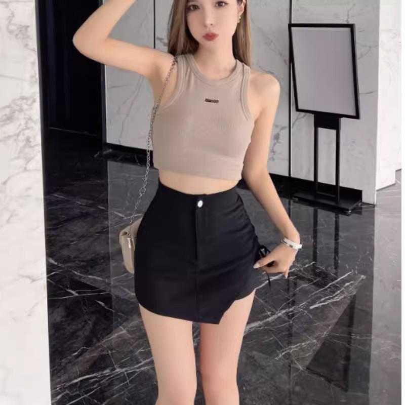 

Женские шорты-скорт с высокой талией, нерегулярной кулиской, облегающие фигуру – Осенне-зимние утягивающие эластичные шорты 3XL