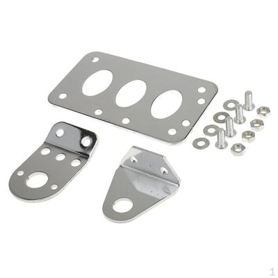 Suport de montare lateral pentru motociclete - Argintiu