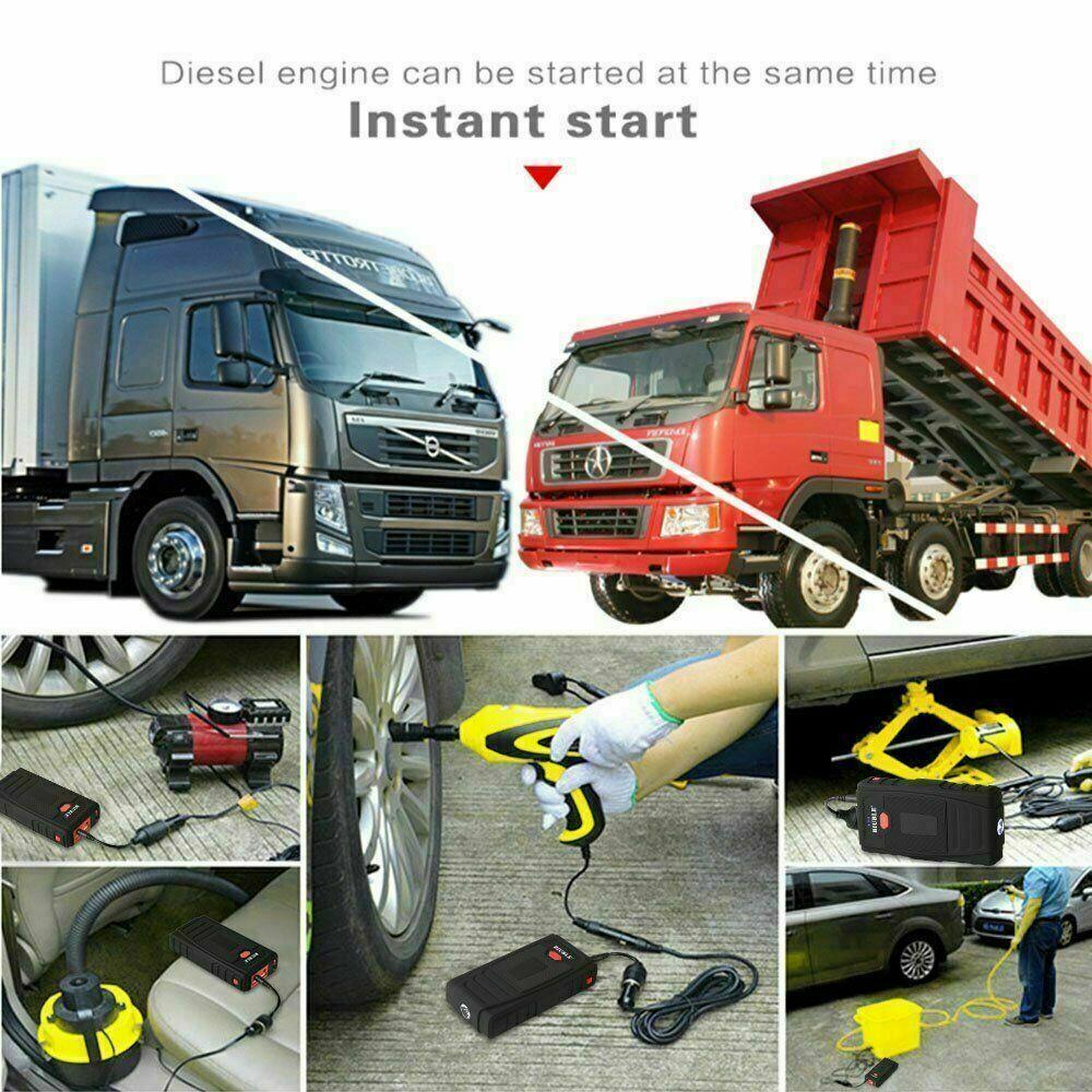 Buy 99900mAh Portable Car Jump Starter Power Bank Car Booster Charger