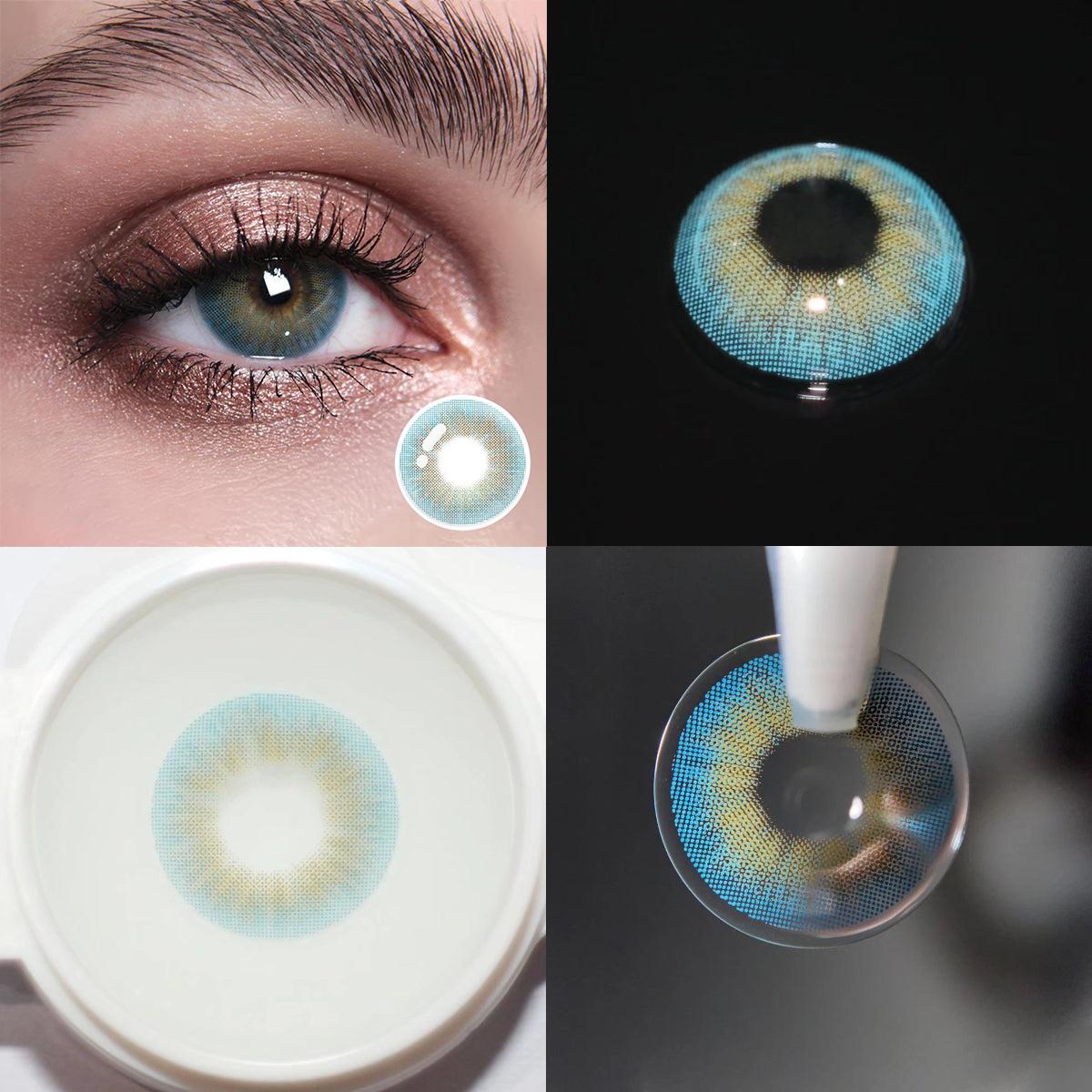 

Цветные контактные линзы JeweLens 2шт Vision Series 0.00/Plano