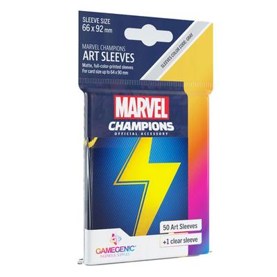 Gamegenic Marvel Champions Art Sleeves (Ms Marvel)