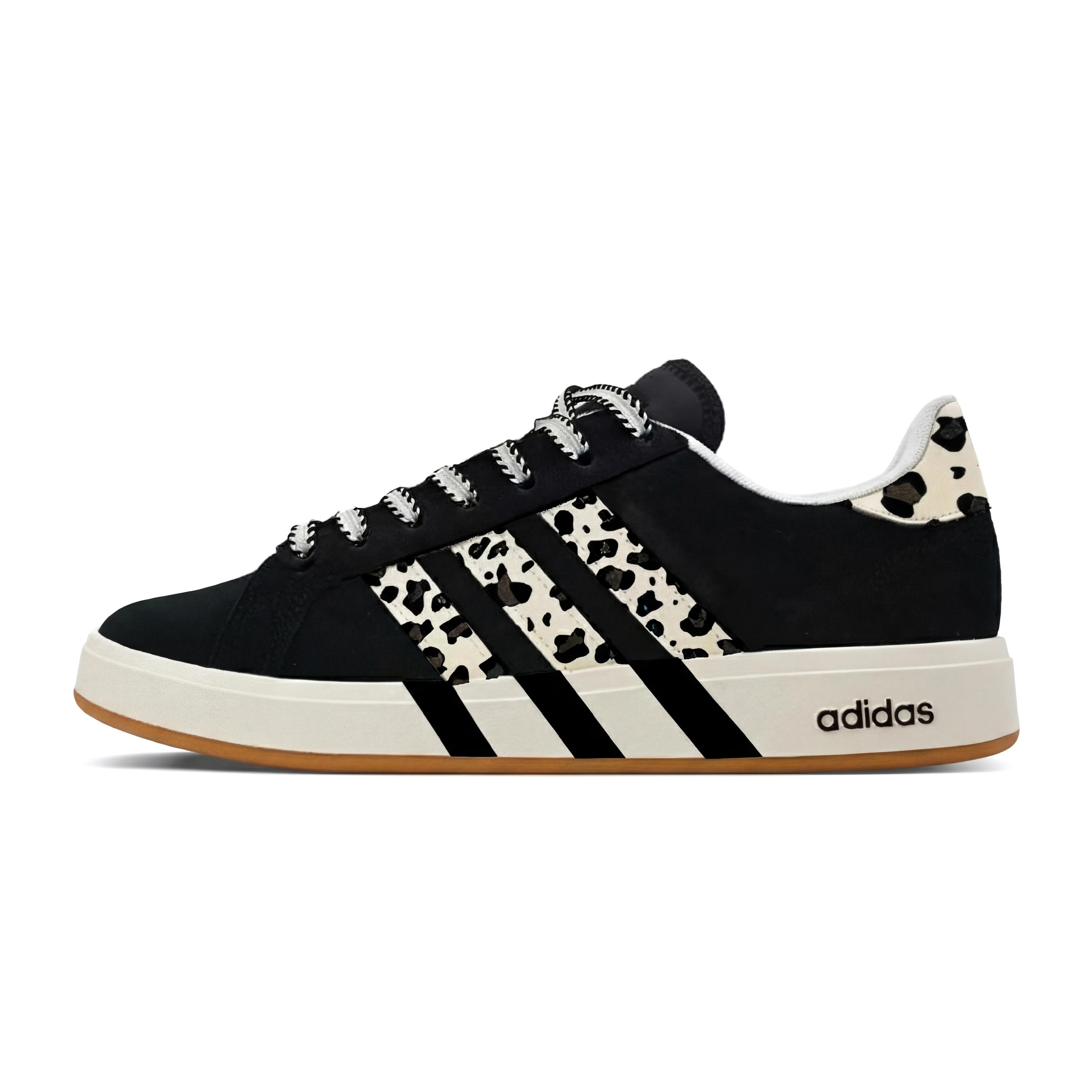 

Adidas Grand Court Base 00s Abrasion Resistant Abrasion Resistant Low top Skateboard Shoes Unisex Black JP6335(Team1573-) 39⅓