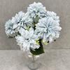 Silk Petals Dahlia Artificial Flower Multicolor Decorative Flower Simulation Flower  Home Decor