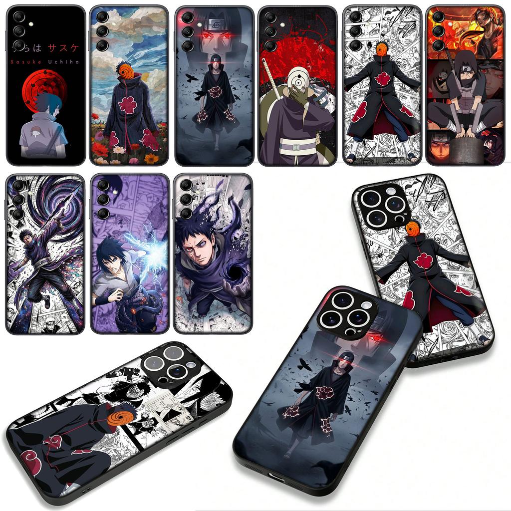 Tobi Sasuke Narutos Obito Uchiha Itachi Cover for Apple iPhone 17 16 11 Pro XS Max XR 6 7 8 Plus 16E SE 2020 Air 5 SE2 Case