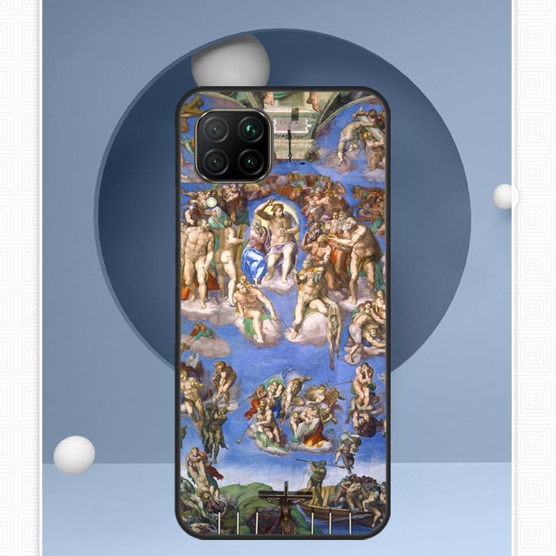 Renaissance Art Aesthetic For Huawei Nova Y91 Y60 Y70 Y72 Y90 Y61 12s 12i 11i 8i 10 9 SE P20 P40 Lite P30 P60 Pro Case