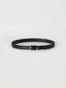 BEMUSE MANSION Bemuse Leather Belt - Black
