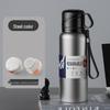 MRSIKEY 1160ML Double Lid Insulated Tea Infuser Bottle