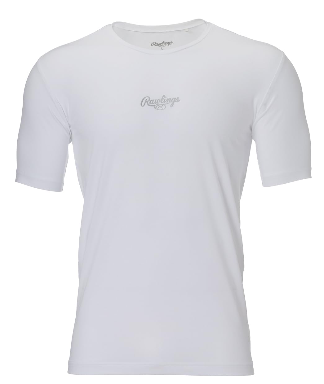 Rawlings Junior and Adult Short-Sleeve Under Shirt ASU15S02 White XO