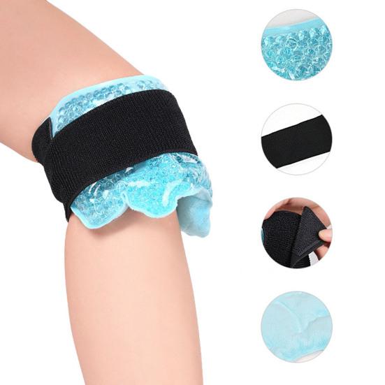 Ankle Ice Pack Wrap for Foot Discomfort Reusable Gel Cold Hot Compression Therapy for Swelling Plantar Fasciitis Achilles Tendonitis Sprained