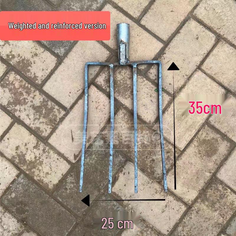 

Heavy-Duty Solid Garden Fork Head CN plug (adapter included)
