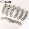2/4/10Pairs Meetee 5# 8# 10# Nylon Zipper Slider with Lock Hole Suitcase Backpack Anti Theft Zip Head Puller Repair Accessory