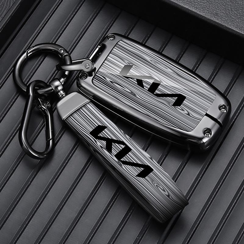 AABJJ1 3/4 Buttons Alloy Car Key Case Cover Shell Fob For Kia Sportage EQUUS K5 K2 Sorento Optima K5 Forte 2011-2016 Accessories Holder