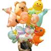 Matte Animal-Shaped Balloon Clips for Kindergarten Activity Decor