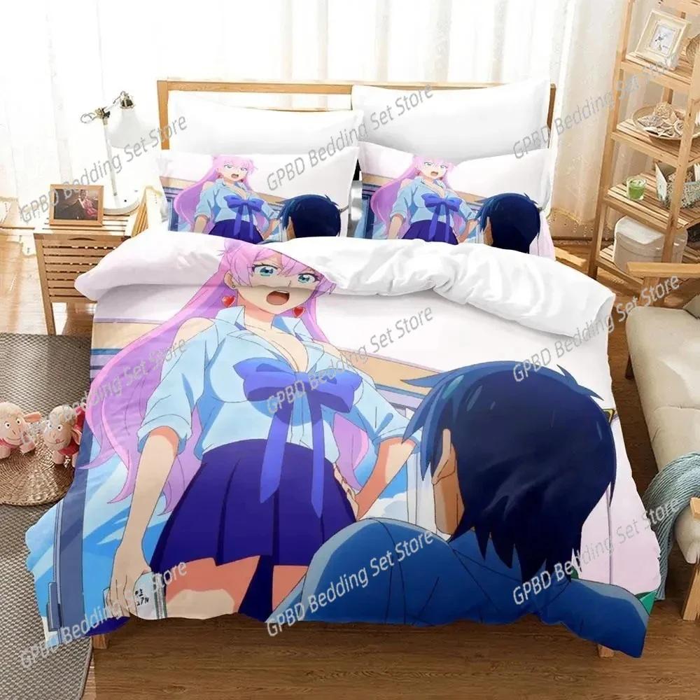 Anime More Than a Maried Couple But Not Lovers Beding Set Bedrom Soft Modern Bedspreads Comefortable Soft with Soft Fabric Duvet Cover Pilowcase