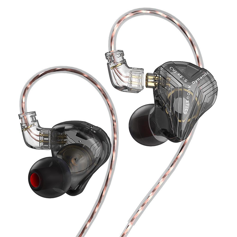 

Проводные игровые наушники-вкладыши CVJ KE-S Chaoming Heavy Bass с качеством звука HiFi Standard чёрный